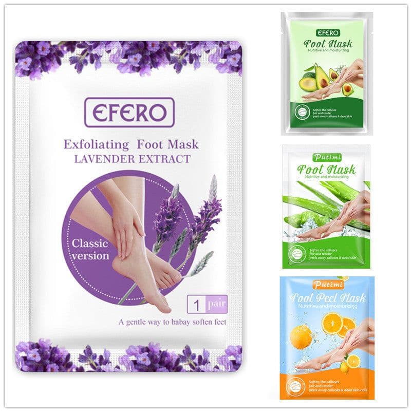 image-Lavender Rose Foot Mask Dead Skin Calluses Horny Foot Mask