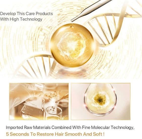image-Magical Hair Treatment Mask Repairs Damage Hair Root Hair Tonic Keratin Hair & Scalp Treatment