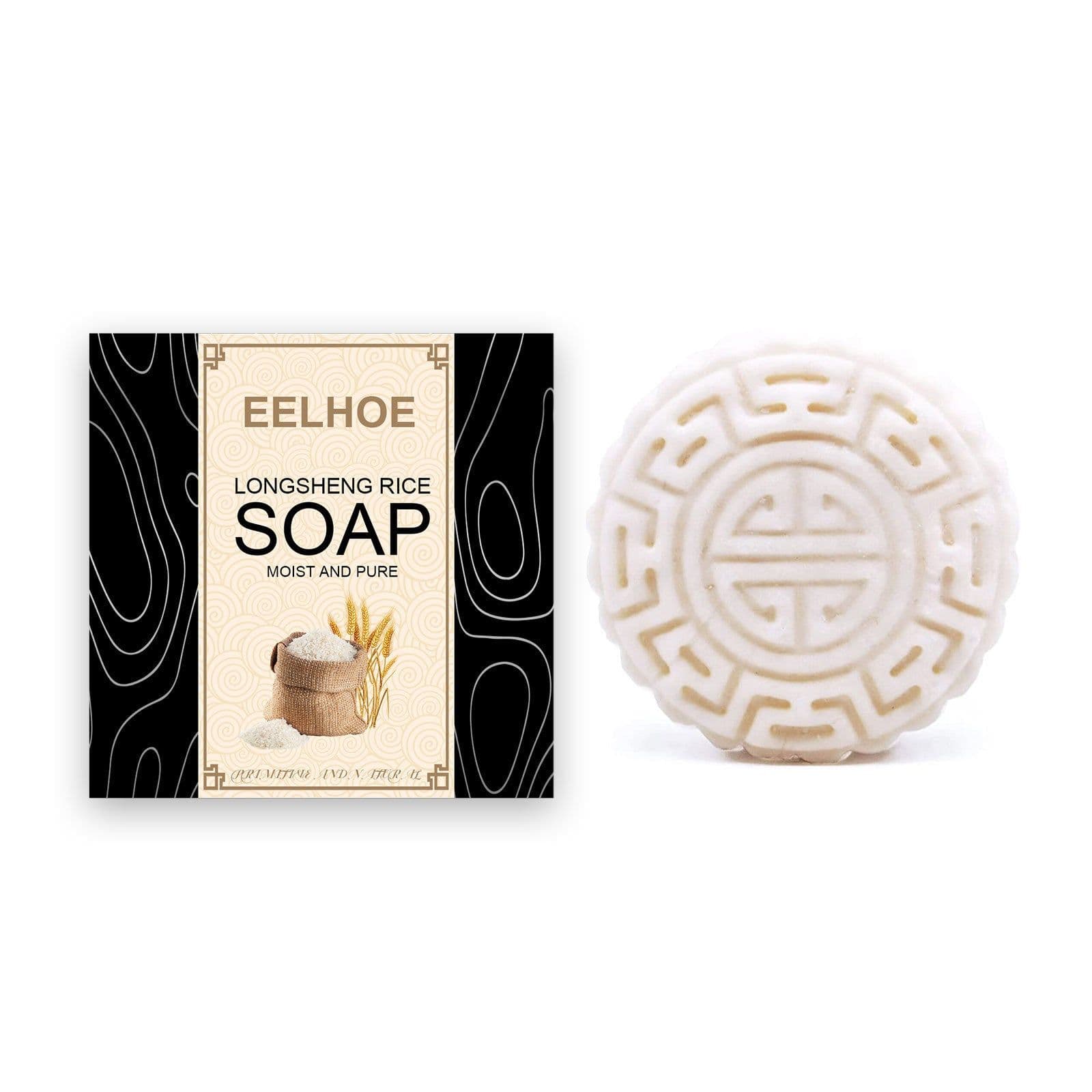 image-Water Soap Shampoo Soap Nourishes Frizz, Conditioner And Softens Hair