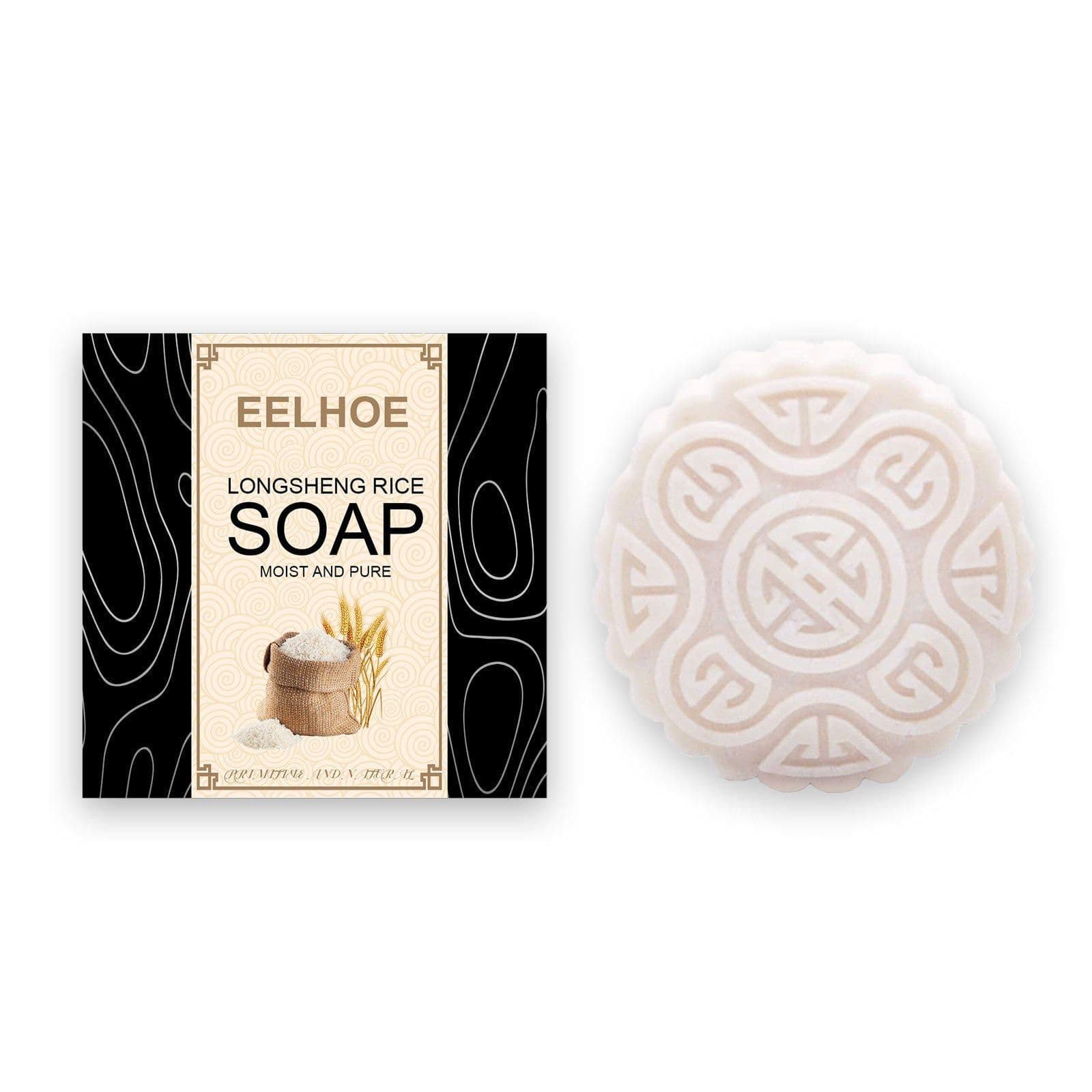 image-Water Soap Shampoo Soap Nourishes Frizz, Conditioner And Softens Hair
