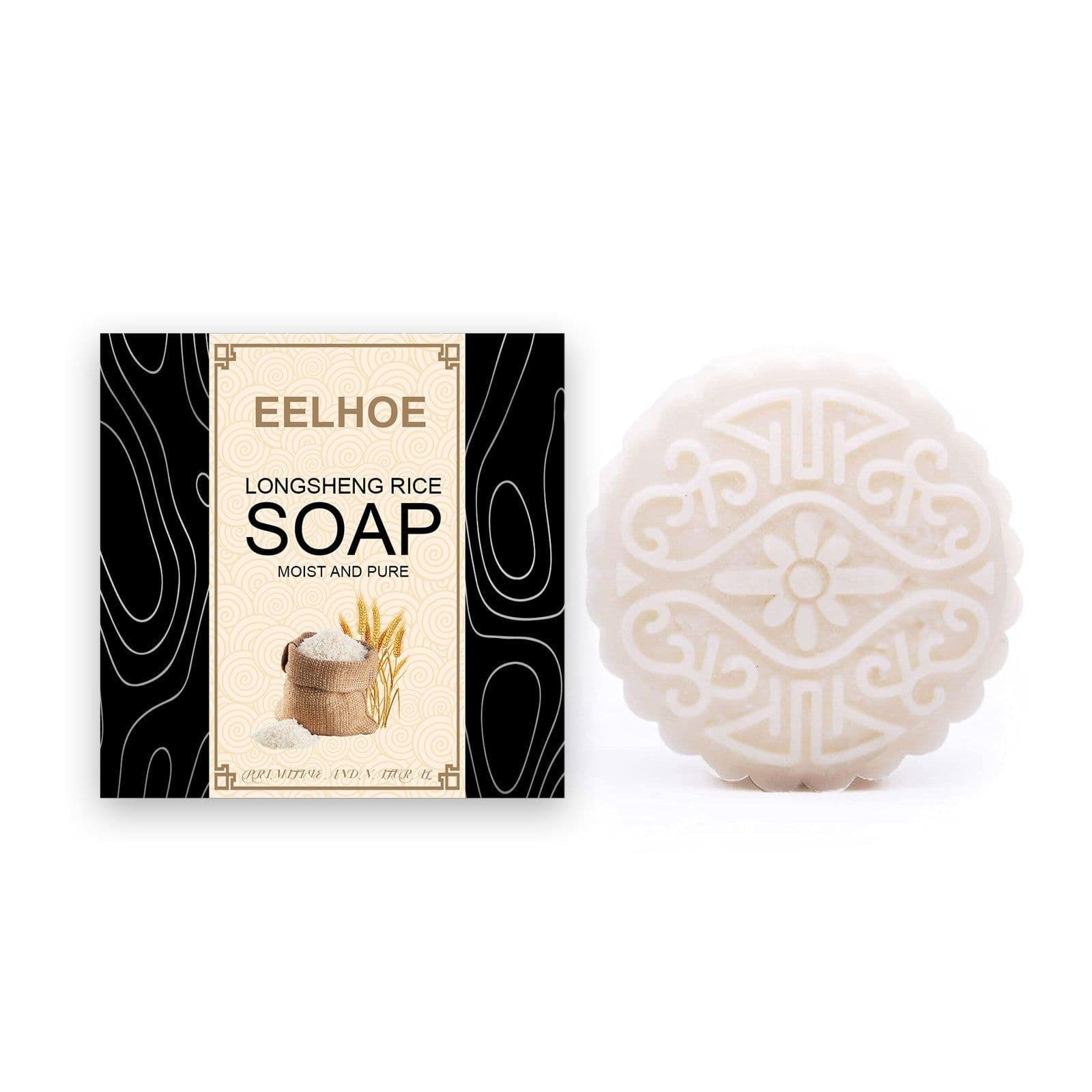 image-Water Soap Shampoo Soap Nourishes Frizz, Conditioner And Softens Hair