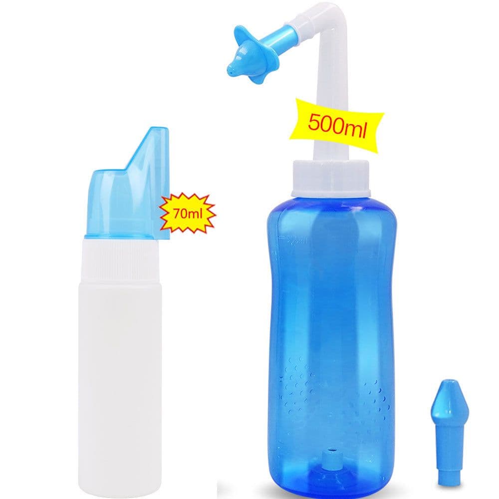 image-Household Nasal SprayerBaby Nasal WashSalt Water Infant And Child Nasal Wash Care