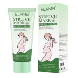image-Stretch Mark Repair Cream Smooth Tender Enhance Skin Elastictiy Acne Repair 60ml Anti-Aging Cream Pregnancy Scars