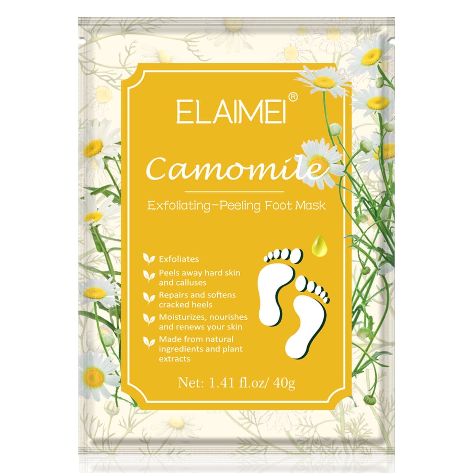 image-Exfoliating Foot Mask Feet Cream For Dead Skin Removal Foot Care Tool Removing Dead Skin Foot Peeling Whitening Foot