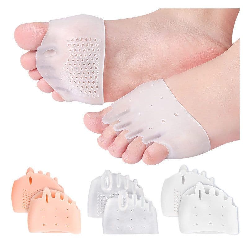 image-Five-hole Honeycomb Front Cushion For Hallux Valgus And Large Foot Bone Overlap And Shock Absorption
