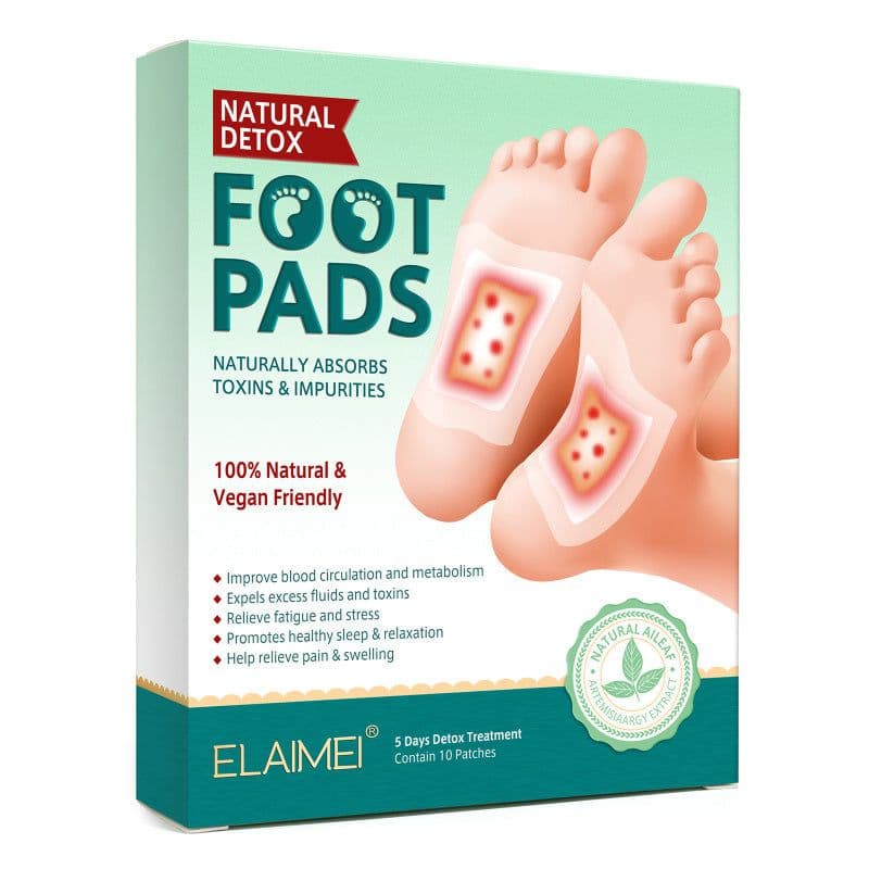 image-Neck Protector Six Heads With Wormwood Health Sleep Foot Patch Set