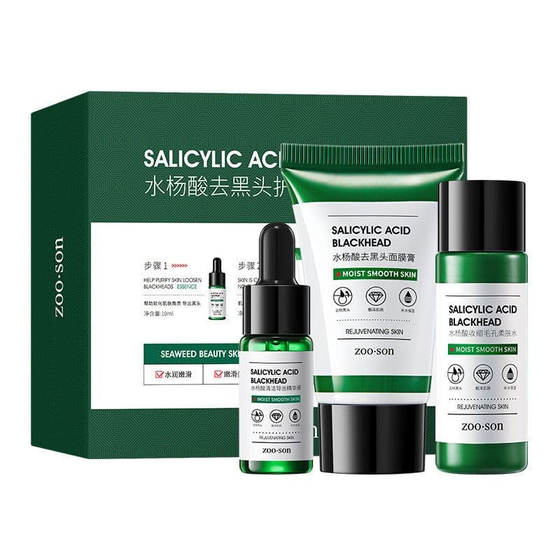 image-Three Piece Bamboo Charcoal Cleansing And Removing Blackheads