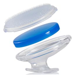 image-Hair Care Scalp Massage Comb Massager Meridian Brush Head Face