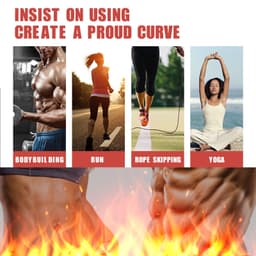 image-Strengthen Muscle Body Sculpting Sports Sweat Line Massage Cream
