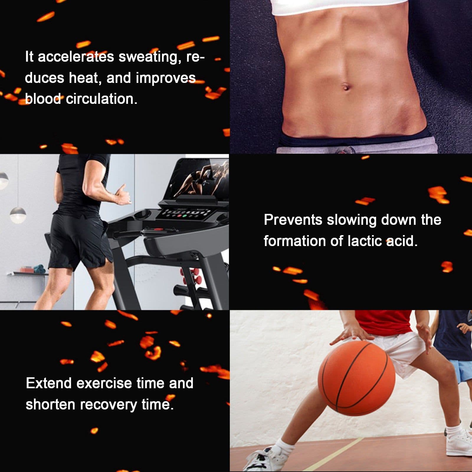 image-Strengthen Muscle Body Sculpting Sports Sweat Line Massage Cream