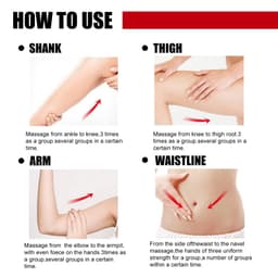 image-Strengthen Muscle Body Sculpting Sports Sweat Line Massage Cream