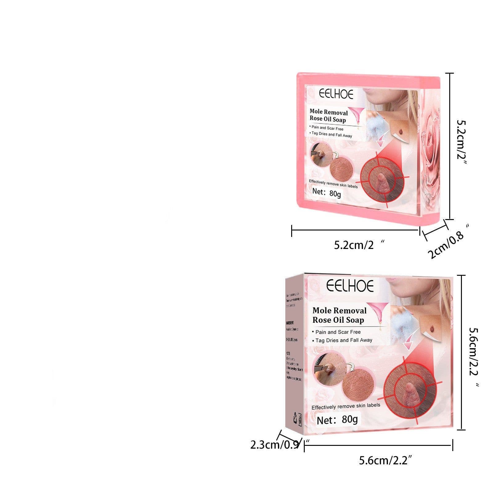 image-Cure Warts Remove Moles Face And Neck Filamentous Warts Body Cleaning Soap