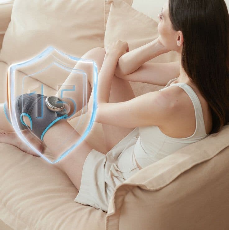 image-Heating Knee Electric Shoulder Vibrating Massage Pad For Physiotherapy Leg Arthritis Elbow Joint Pain Relief Therapy