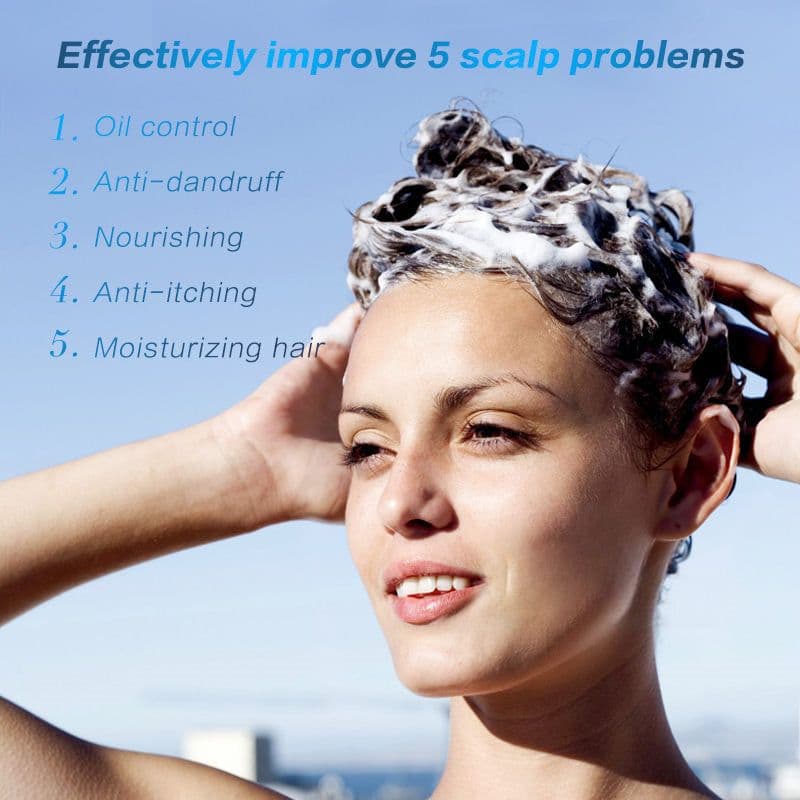 image-Anti-dandruff Nourishing Shouaconite Shampoo Dew For Men And Women