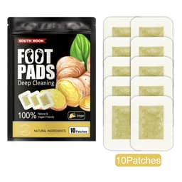 image-Plant Foot Patch Dehumidification Improve Sleep Relieve Stress Body Foot Massage Care Patch