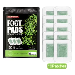 image-Plant Foot Patch Dehumidification Improve Sleep Relieve Stress Body Foot Massage Care Patch