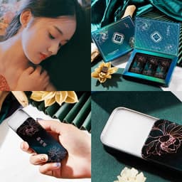 image-Lotus Pond Moonlight Perfume Body Balm Light Fragrance Portable Pocket Perfume Solid Balm