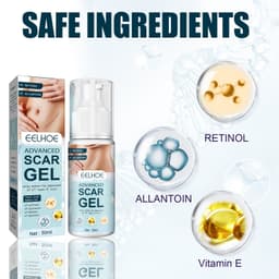image-Fade Scar Gel Skin Hyperplasia Burning Care Smoothing Repair Marks
