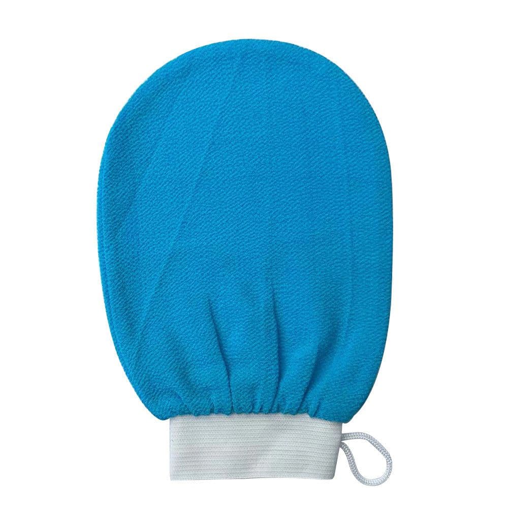 image-Rayon Viscose Fiber Medium Fine Sand Exfoliating Bath Gloves