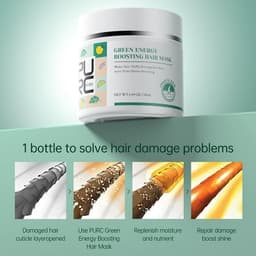 image-Repair Hair Mask Green Energy Keratin For Treatment Hair