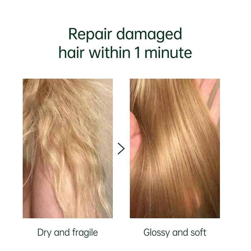 image-Repair Hair Mask Green Energy Keratin For Treatment Hair