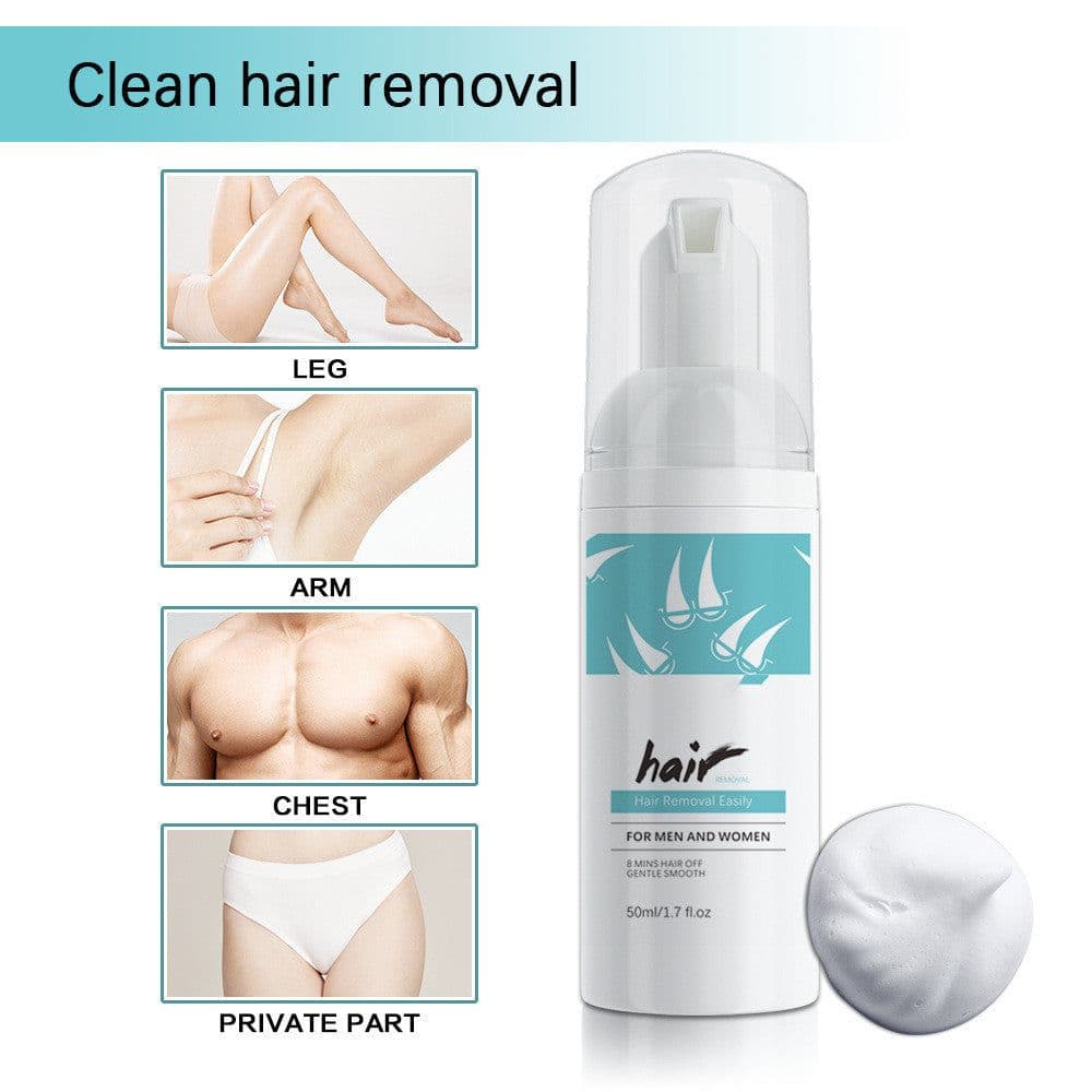 image-Hair Removal Cream Mousse Foam Skin Care