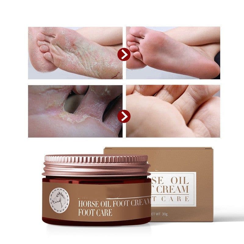 image-Moisturizing Horse Oil Foot Care Cream