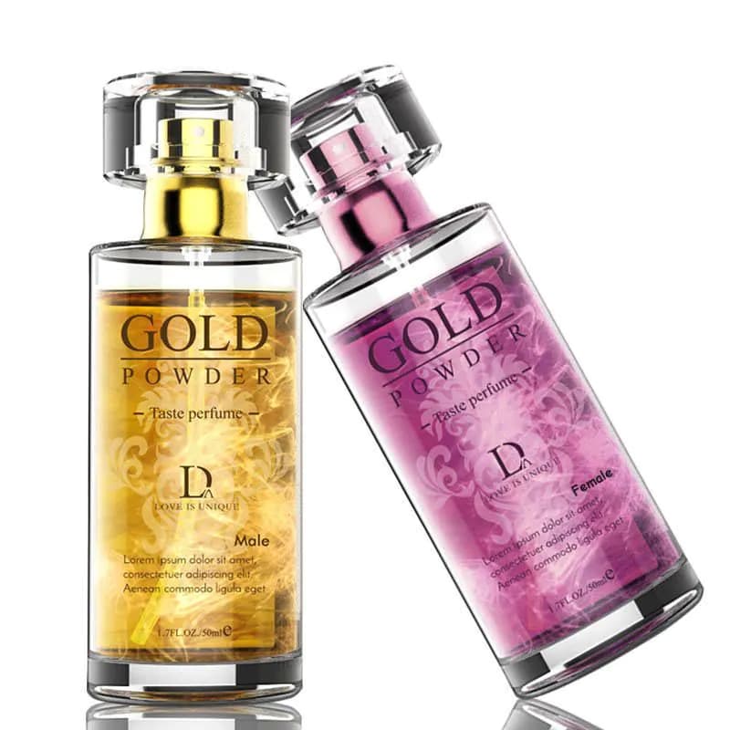image-MonAmour Gold Powder Pheromone Perfume Is Unisex, A Men's Passion Perfume, Warm Neutral Fragrance, Long-lasting Fragrance, Attracting The Opposite Sex