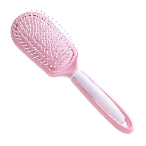 image-Household Curling Comb With Inner Buckle Shape Hairdressing Cylinder Roller Comb
