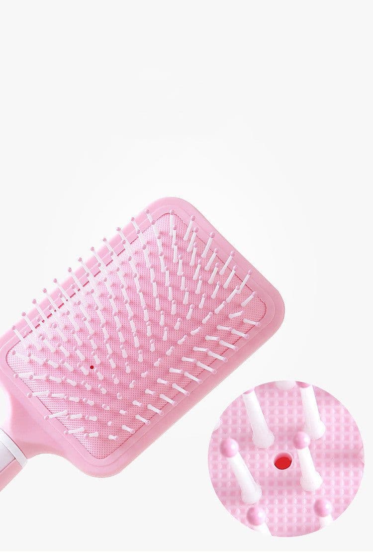 image-Household Curling Comb With Inner Buckle Shape Hairdressing Cylinder Roller Comb