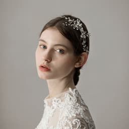image-Vintage Leaf Branch Bridal Hair Comb Wedding Accessories