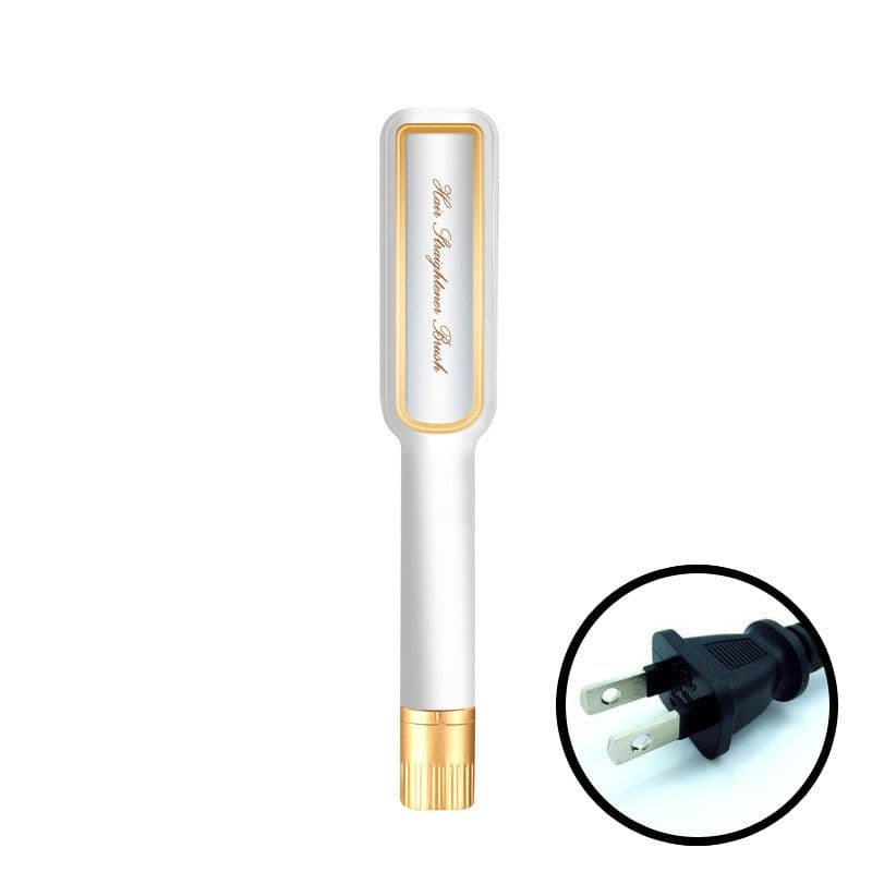 image-Hair Straightener, Electric Splint, Straight Clamp, Ceramic Hair Straightener, Straight Plate, Black Electronic Thermostat, American Standard Hair Straightener
