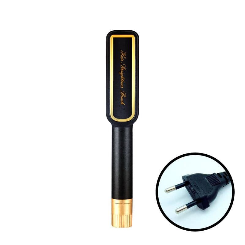 image-Hair Straightener, Electric Splint, Straight Clamp, Ceramic Hair Straightener, Straight Plate, Black Electronic Thermostat, American Standard Hair Straightener