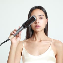 image-Hair Straightener, Electric Splint, Straight Clamp, Ceramic Hair Straightener, Straight Plate, Black Electronic Thermostat, American Standard Hair Straightener