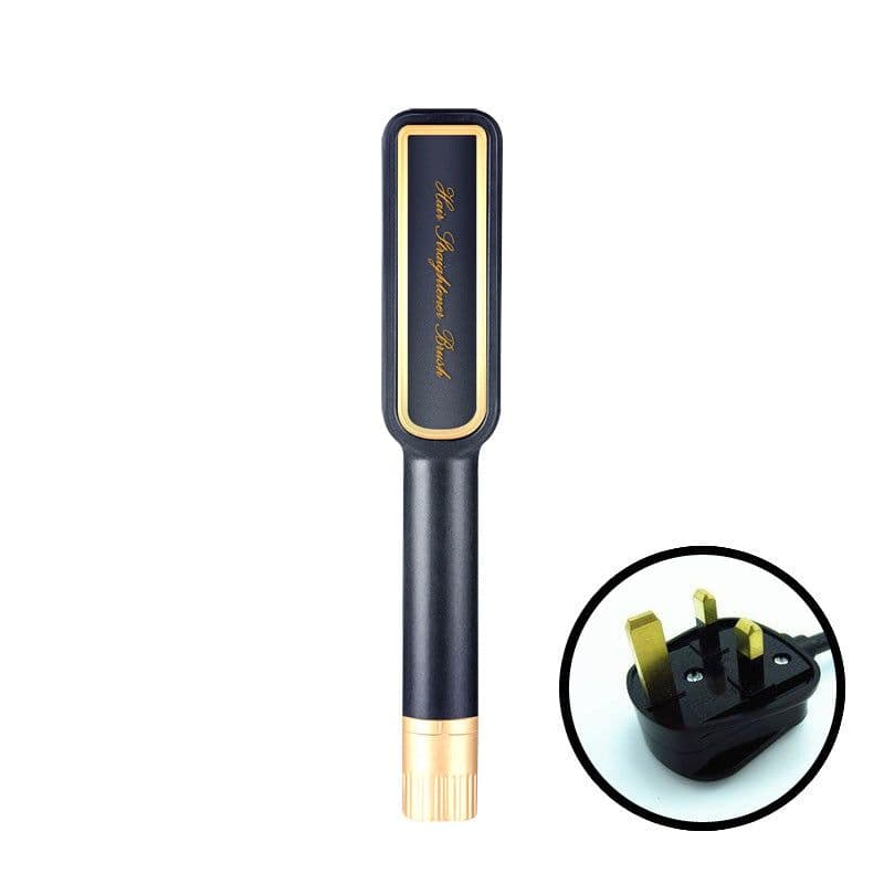 image-Hair Straightener, Electric Splint, Straight Clamp, Ceramic Hair Straightener, Straight Plate, Black Electronic Thermostat, American Standard Hair Straightener
