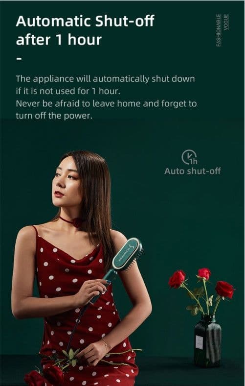 image-Hair Straightener Brush Hair Styling Tools Other Hair Salon Equipment Transfer Print Surface