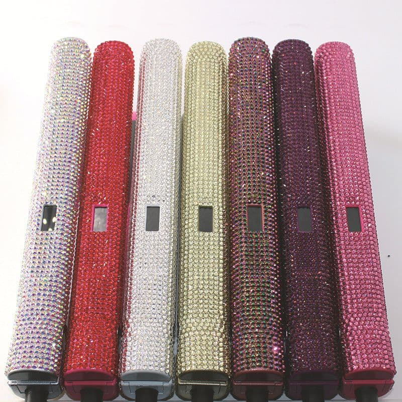 image-High Temperature Electric Splint For Diamond-Studded Hair Straightener