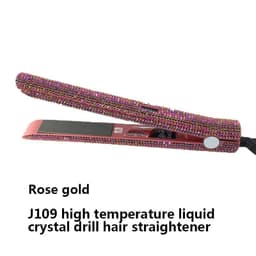 image-High Temperature Electric Splint For Diamond-Studded Hair Straightener