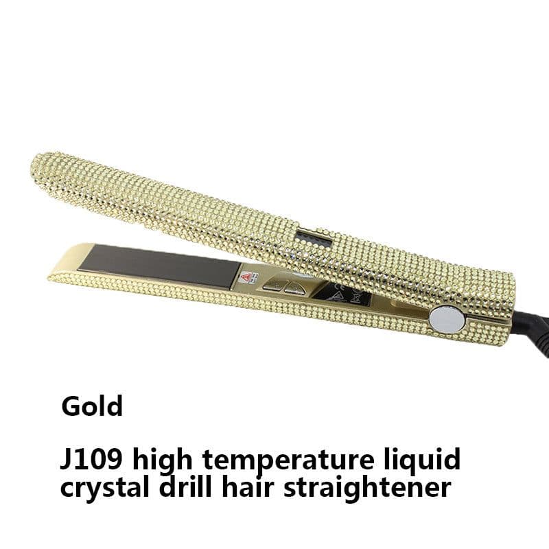 image-High Temperature Electric Splint For Diamond-Studded Hair Straightener