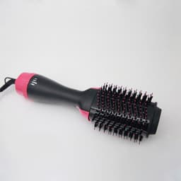 image-Multifunctional Hot Air Comb Amazon Cross-Border Three-In-One Hair Dryer Curler Straight Hair Comb Styling Comb