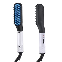 image-Multifunctional Hair Straightener Hair Comb Brush Men Beard Straightener Straightening