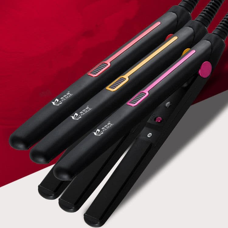 image-Electric Splint Hair Straightener, Mini Hair Iron, Dual-Use Ironing Comb, Straightening Comb