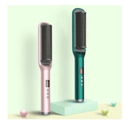 image-Negative Ion Hair Straightener Lazy Straight Comb Dual-purpose Splint