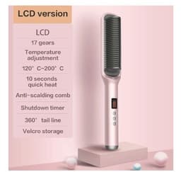 image-Negative Ion Hair Straightener Lazy Straight Comb Dual-purpose Splint