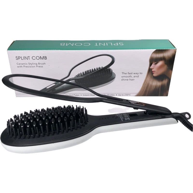 image-Explosive Style Hairdresser Splint Straight Hair Comb