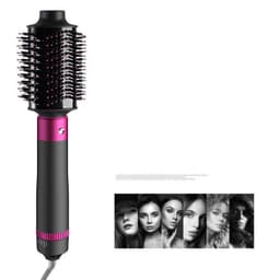 image-Professional 5 In 1 Hair Dryer Brush Dryer And Straightening Brush Electric Hair Styling Tool Automatic Hair Curler Beauty Supplies Gadgets