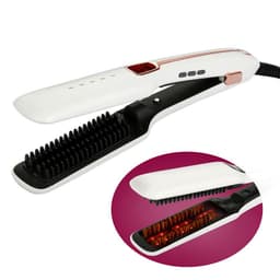 image-Multifunctional Negative Ion Infrared Spray Steam Hair Straightening Comb