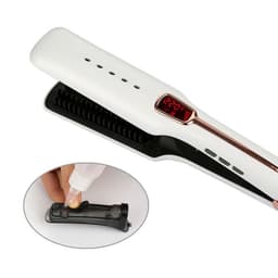 image-Multifunctional Negative Ion Infrared Spray Steam Hair Straightening Comb