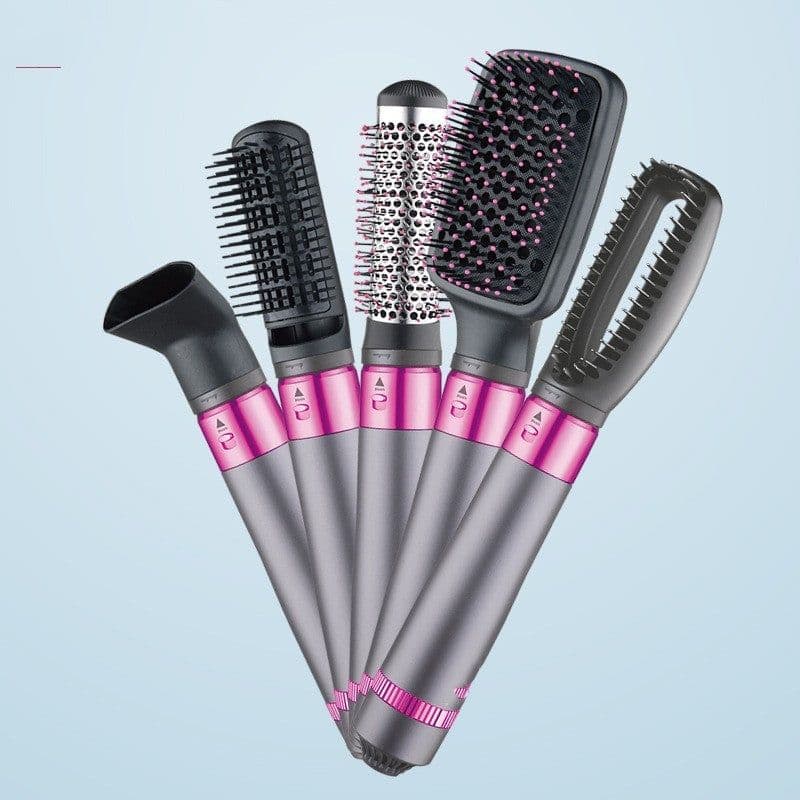 image-Multifunctional Straight Hair Comb Curler With High Power