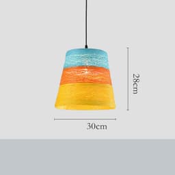 image-Ldyllic Creative Personality Coffee Shop Rattan Woven Rattan Ball Lamp Hot Pot Shop Farm Bar Restaurant Rattan Hanging Lamps